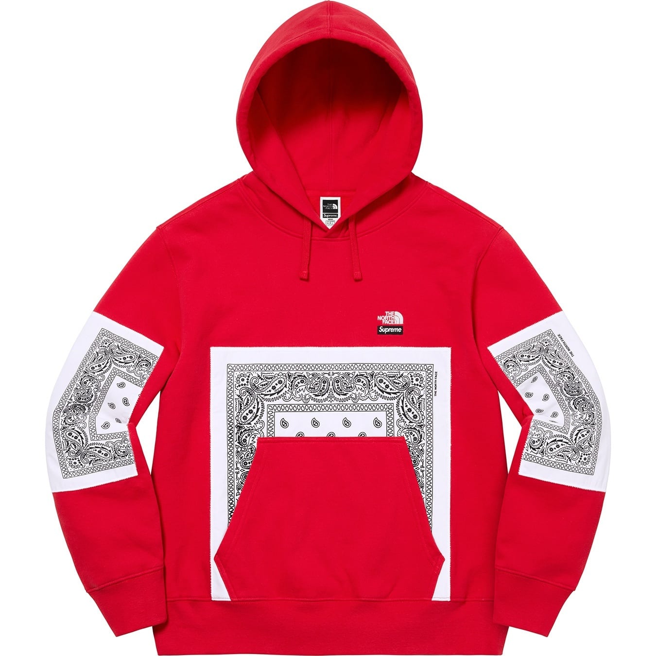 Supreme®/The North Face® Bandana Hooded Sweatshirt view 6